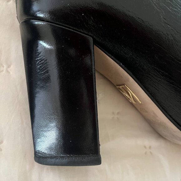 Like New Tamara Mellon Patent Leather Boots 'Pillar' - Picture 5 of 15
